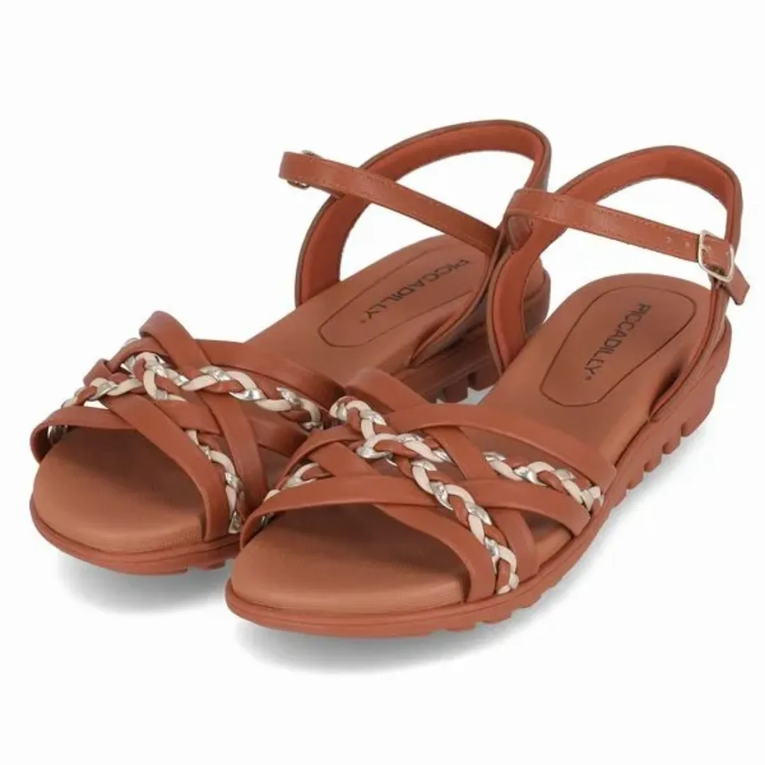 PICCADILLY SANDALIA FEMININA S/ SALTO - Imagem 4