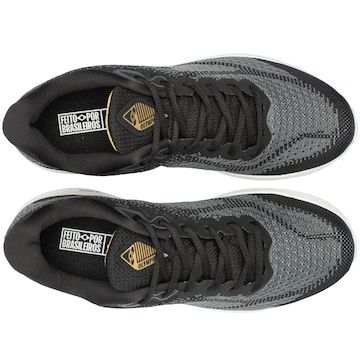 3018-TENIS PRETO/CHUMBO- OLYMPIKUS SOMA - Imagem 3