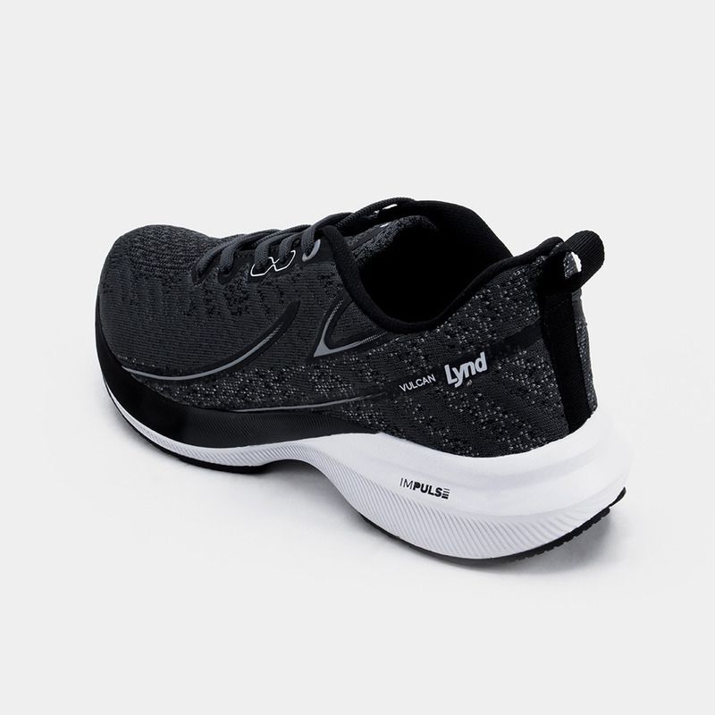 17432-TENIS GRAFITE/PRETO-LYND VULCAN - Imagem 3
